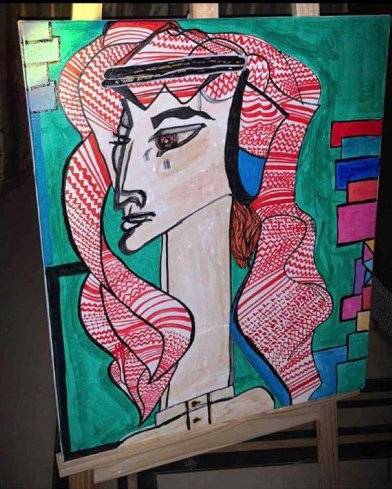 الطبيبة هبة إسماعيل تعتمد الفن الوحشي - جريدة الوطن السعودية