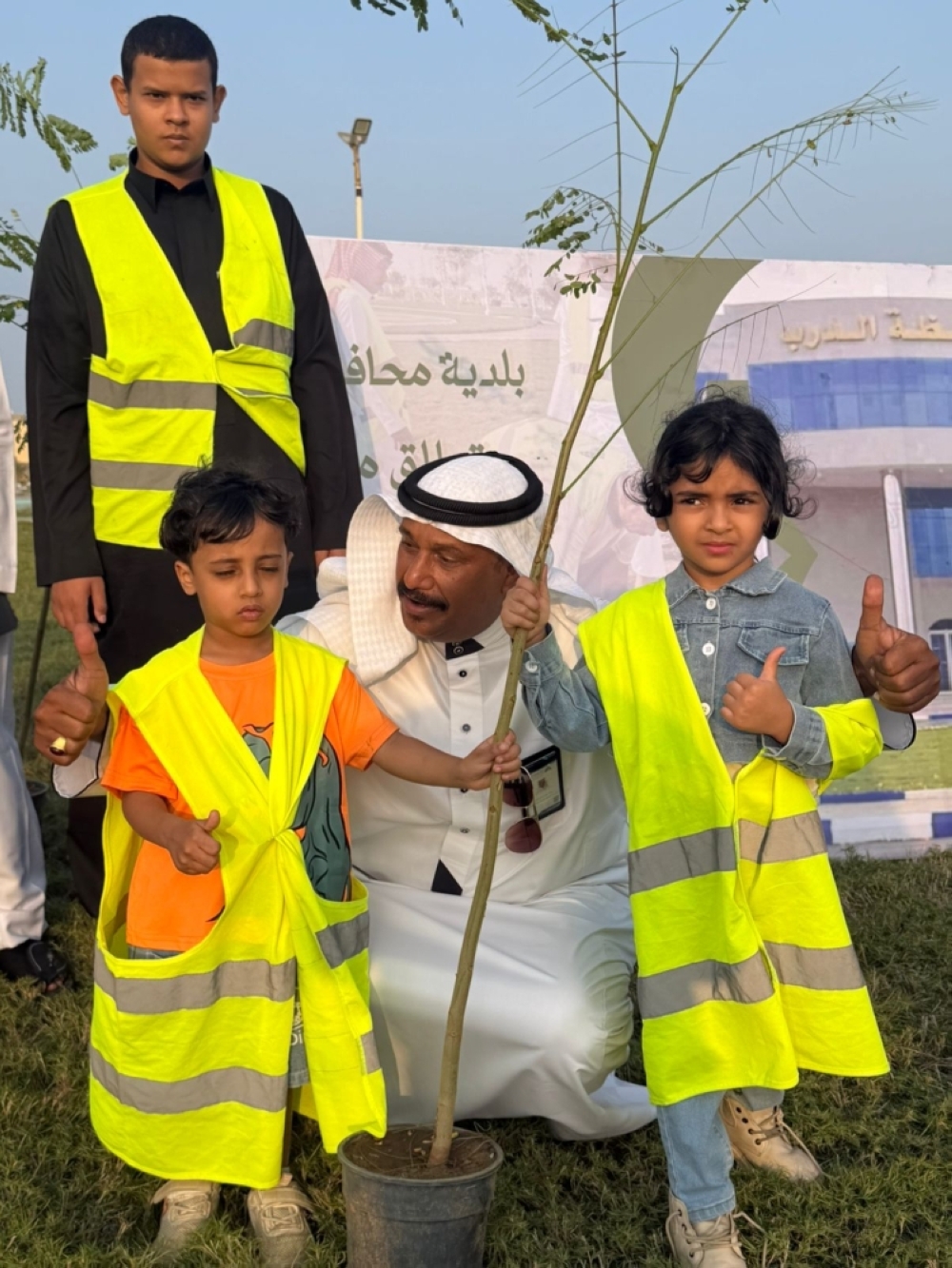 زراعة 5 آلاف شتلة ذكية بالدرب 