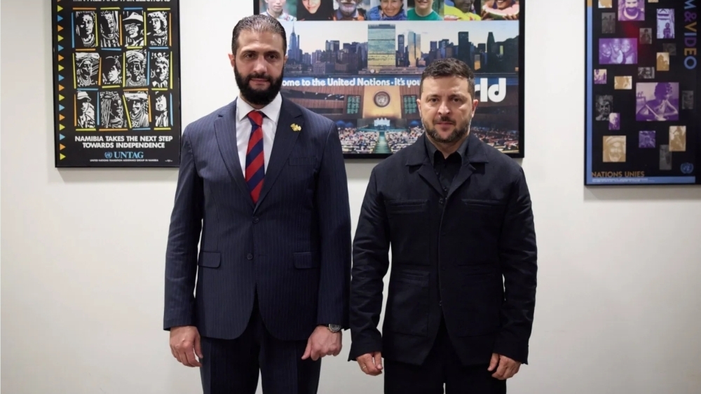 زيلينسكي في دمشق.. حضور أوكراني وتراجع روسي 