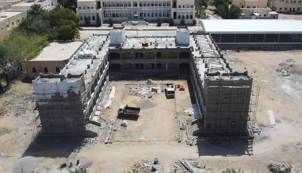 السعودية تواصل دعم التعليم في اليمن بإنشاء وتجهيز مدرسة الصبان 