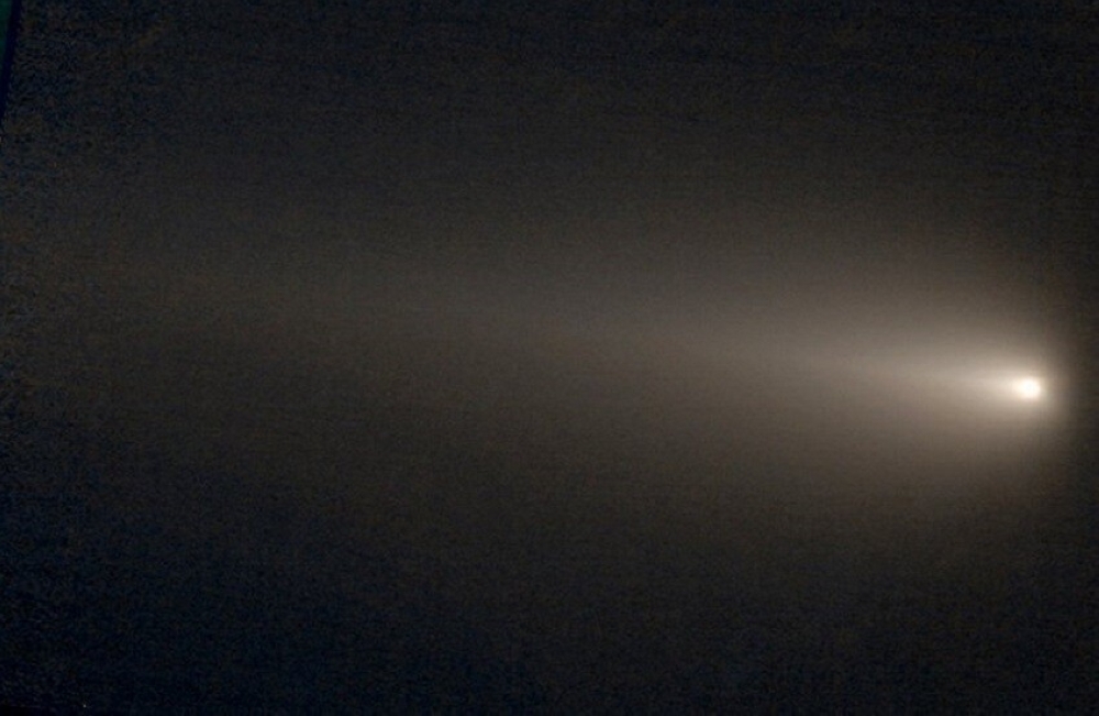 الشمس تبتلع مذنبا لامعا 