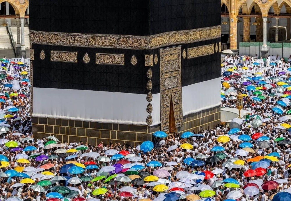 42 درجة الحرارة العظمى في مشعر منى ومدينة مكة المكرمة 