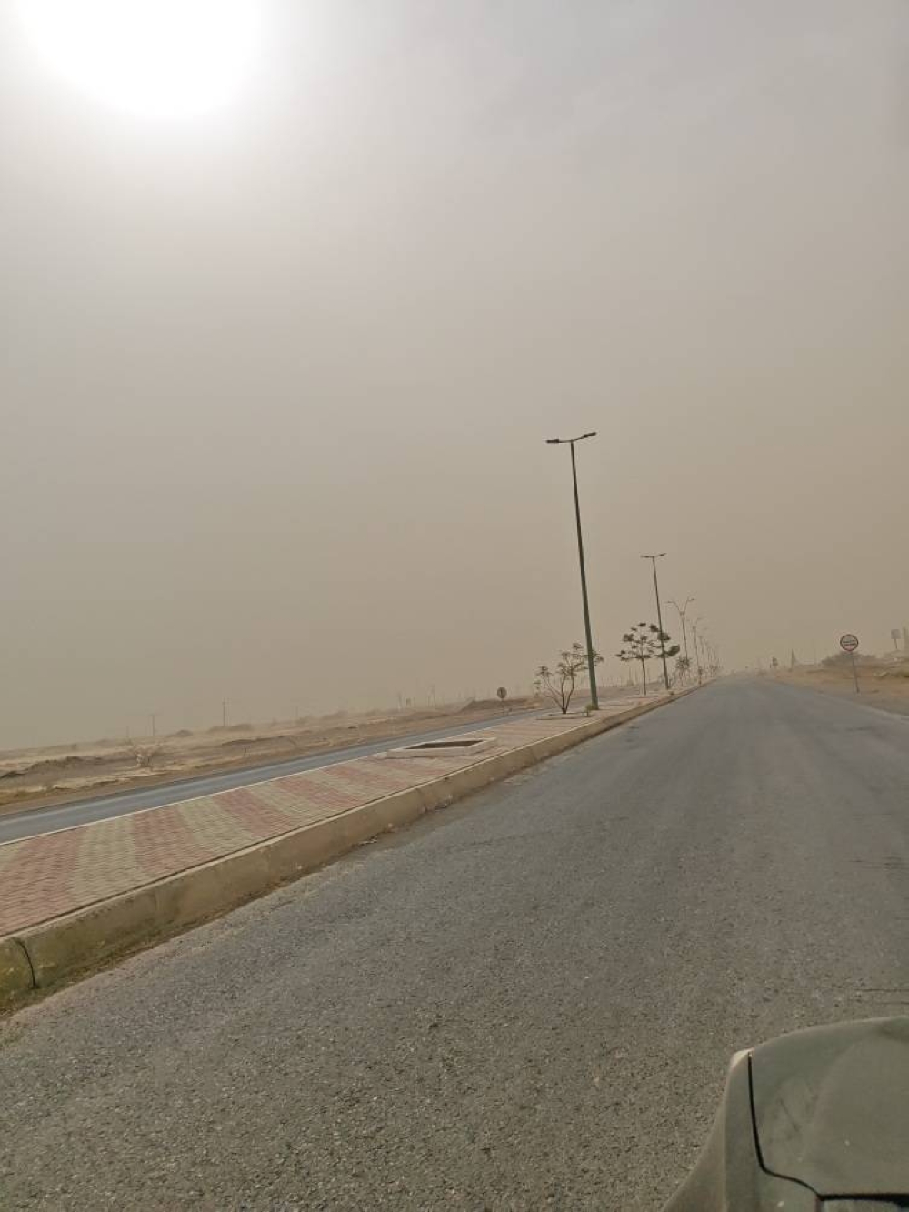 الرياح الموسمية تطال شمال جازان بأجواء مغبرة 